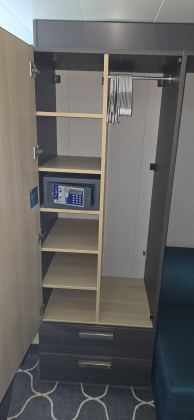Closet 1 and safe