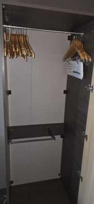 Closet 2 - Hanging clothes and shoes